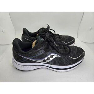 Saucony Omni 20 Shoes Women's 6.5 Wide Black Running Athletic Workout Sneakers